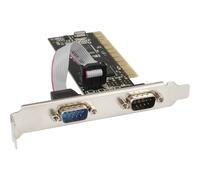ITS Scheda seriale, 32-bit PCI Bus, 2x Sud-D 9pin maschio, Moschip MCS9865