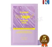 IT'S SKIN 7-Peptide Collagen Ampolle Mask 24g x 5pz Elasticità Cura Rughe NUOVO