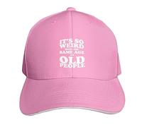 It's So Weird Being The Same Age As Old People Visiera Moda Cappello Trucker Regolabile Cappellino da Baseball per Festa del papà Corsa Ciclismo