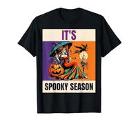 It's Spooky Season, Arte retrò a Forma di Zucca Maglietta
