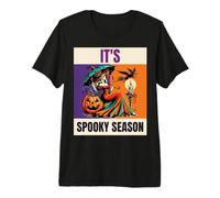 It's Spooky Season, Arte retrò a Forma di Zucca Maglietta Premium