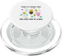 It's Spring Time You Little Son Of A Bee (Divertente Strano Citazione) PopSockets PopGrip per MagSafe