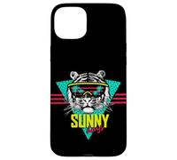 It's Sunny Days Cool Summer Vibes - T-shirt con grafica a forma di tigre Custodia per iPhone 15 Plus