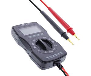 ITS Tester multifunzione per batterie, strumento di misura con display LCD