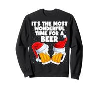 It's The Most Wonderful Time for A Beer Lover Christmas Felpa