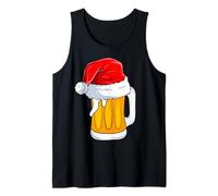 It's The Most Wonderful Time for A Beer Santa Hat Christmas Canotta