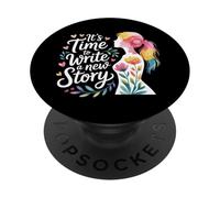 It's Time To Write A New Story - PopSockets PopGrip Adesivo