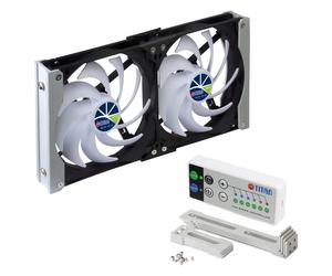 ITS Titan TTC-SC20(A)+ Ventilatore doppio per frigo 92x25mm IP55