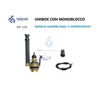 ITS TODINI BATTERIA UNIBOX COMPLETA art.5.06 ORIGINALE PER CASSETTA MONOBLOCCO
