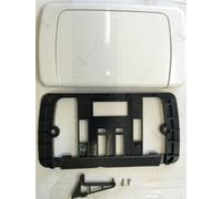 ITS Todini - Placca di Comando ad Incasso per WC - Cassetta Hydrobox di Scarico Mono Pulsante