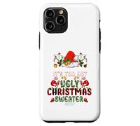 It's Too Hot For Ugly Christmas Sweater Santa Xmas Pajamas Custodia per iPhone 11 Pro
