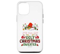 It's Too Hot For Ugly Christmas Sweater Santa Xmas Pajamas Custodia per iPhone 12/12 Pro