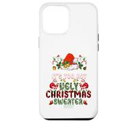 It's Too Hot For Ugly Christmas Sweater Santa Xmas Pajamas Custodia per iPhone 12 Pro Max