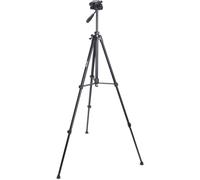 ITS Treppiede per fotocamere e videocamere, alluminio, nero
