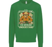 It's Un Accountant Cosa Non lo Faresti Understand Bambini Felpa Maglione