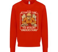 It's Un Accountant Cosa Non lo Faresti Understand Bambini Felpa Maglione