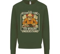 It's Un Accountant Cosa Non lo Faresti Understand Bambini Felpa Maglione