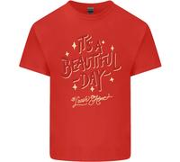 Its Un Bellissimo Giorno A Leave Me Alone Uomo Cotone T-Shirt