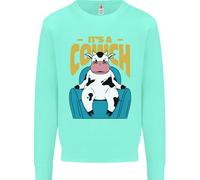 Its Un Cowch Divertente Mucca Bambini Felpa Maglione