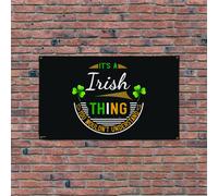 It's Un Irlandese Cosa 1.5x0.9m Banner