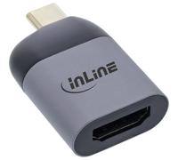 InLine Convertitore display USB da USB-C maschio a HDMI femmina 4K60Hz (DP Alt Mode) 64106H