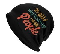 It's Weird Being The Same Age As Old People Berretto Lavorato Traspirante Berretto in Maglia Morbido Cappello Invernale per Uomini Donna Corsa