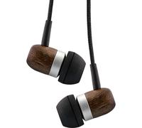 INL InLine® woodin-ear Auricolari con microfono su cavo, Jack 3.5mm 4pin, legno