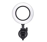 ITSELFER1Set Anello luminoso a ventosa Cerchio destro con cavo di alimentazione Luce per videoconferenza
