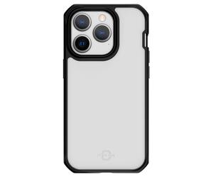 Itskins, Cover ibrida solida rinforzata per iPhone 14 Pro, Trasparente