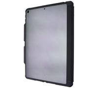 ITSKINS Hybrid_R Solido Folio per Apple IPAD 10.2-in (9/8/7 Gen) - Nero / Clear