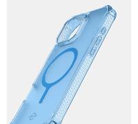 Itskins HYBRYD R // Custodia protettiva magnetica opaca per iPhone 16 Pro, compatibile con MagSafe, custodia sottile militare antiurto, cover ibrida sottile, blu chiaro