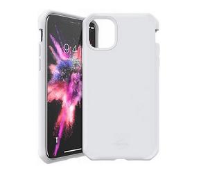 ITSKINS Protettiva ITHYBSILKIP5819WHT Cover per Apple iPhone 11 Pro, Bianco