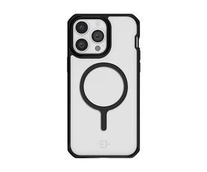 ITSKINS Protettiva ITHYBSOLMAGIP14PMBK Custodia per Apple iPhone 14 Pro Max, Nero, Trasparente