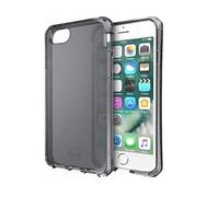 ITSKINS Protettiva ITSPECIP7B Cover per Apple iPhone SE 2022/SE/8/7/6S/6, Nero trasparente