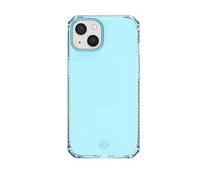 ITSKINS Protettiva ITSPECLEARIP1354LB Cover per Apple iPhone 13 Mini, Blu