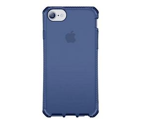ITSKINS Protettiva ITSPECLEARIP8BS Cover per Apple iPhone SE 2022, Blu