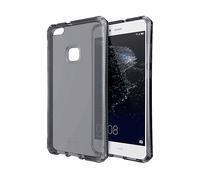 ITSKINS Protettiva ITSPECP10LITEB Cover per Huawei P10 Lite, Nero transparente