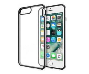 ITSKINS Protettiva ITSVENUMIP7SB Custodia per Apple iPhone SE 2020/8/7/6S/6, Nero, Argento, Trasparente