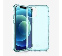 ITSKINS Spectrum Clear Blue - Cover rinforzata per iPhone 12 Mini