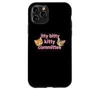 Itty Bitty Kitty Committee Cute Cat Lover Tee and more Custodia per iPhone 11 Pro