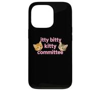 Itty Bitty Kitty Committee Cute Cat Lover Tee and more Custodia per iPhone 13 Pro
