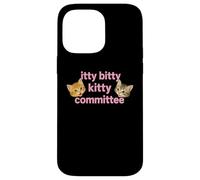 Itty Bitty Kitty Committee Cute Cat Lover Tee and more Custodia per iPhone 14 Pro Max