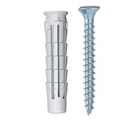 ITW CONSTRUCTION PRODUCTS ITALY ELEMATIC TASSELLI T6/ VA 6X45 C/VITE (50 PZ) 1 CF