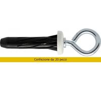 Tassello in Busta Xtech 10 x 50 Occh Chiuso Elematic 20 Pezzi