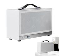 ITX con fattore di forma ridotto - $ 2,5 ext(kg)$ Chassis leggero in alluminio, alloggiamento compatto per mini PC, (premium) in lega di acciaio bicolore | (accesso facile) interno verticale rende