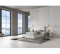 Ityhome Letto singolo Appia in similpelle da 80 cm