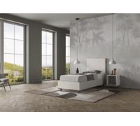 Ityhome Letto singolo Focus in similpelle da 100 cm