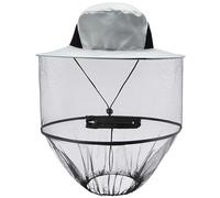 iTYOOS 1 Pezzo Cappello Anti Zanzare Insetti Cappello da Apicoltore con Velo Cappelli a Rete per Zanzare con Velo Cappello a Rete per Insetti Cappello di Protezione per Apicoltura Grigio