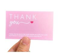 ITZAMNA Grazie mille per il tuo biglietto d'ordine Rosa Confezione da 100