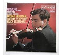 Itzhak Perlman, Erich Leinsdorf, Boston Symphony - Prokofieff: Concerto No. 2 in G Minor, Sibelius: Concerto in D Minor [LP]